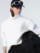 High Neck SCUBA Sweater white - NORTH SAILS