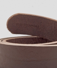 Gürtel Brown Leather - ekn footwear