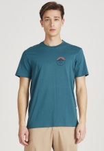 T-Shirt Colby teal blue - Givn Berlin